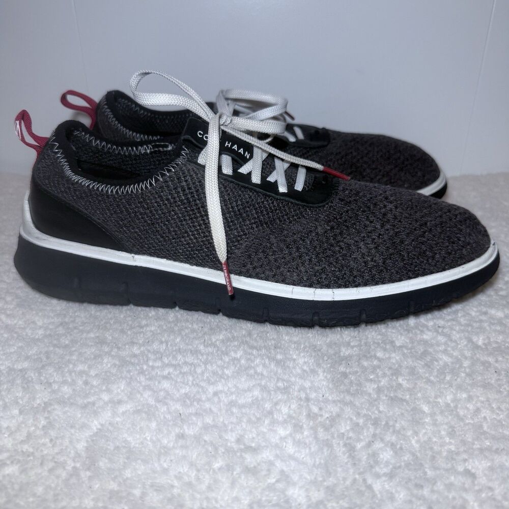 Cole Haan Men's 10M Generation Zerogrand Stitchlite Sneakers Black Gray - Picture 2 of 8